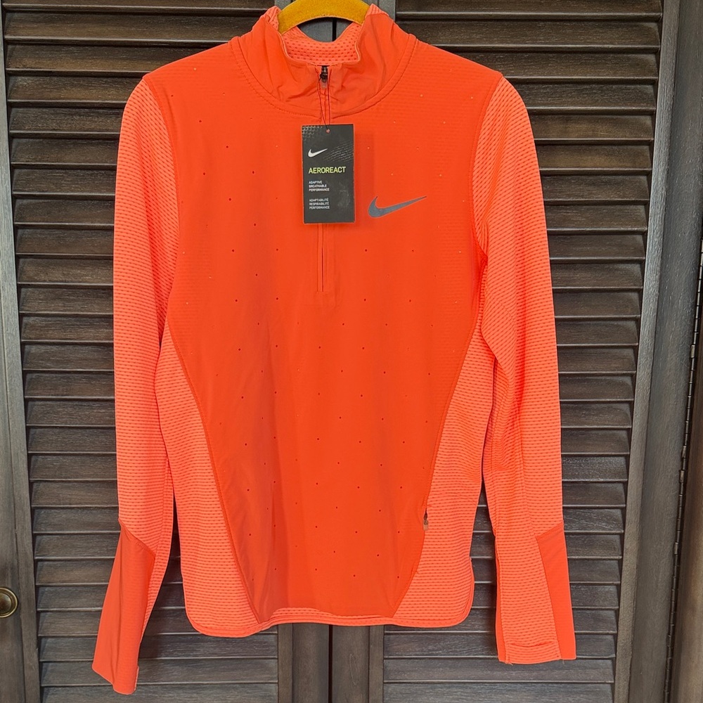 Nike Aeroreact Half-Zip Performance Top
